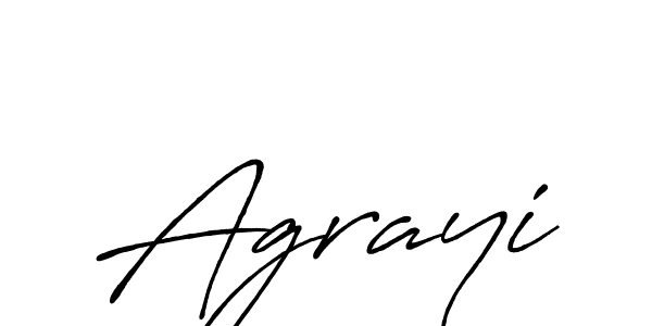 Similarly Antro_Vectra_Bolder is the best handwritten signature design. Signature creator online .You can use it as an online autograph creator for name Agrayi. Agrayi signature style 7 images and pictures png