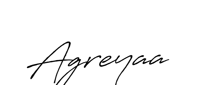 Make a beautiful signature design for name Agreyaa. With this signature (Antro_Vectra_Bolder) style, you can create a handwritten signature for free. Agreyaa signature style 7 images and pictures png