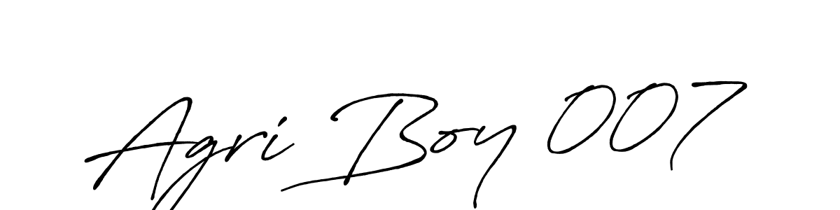 Make a beautiful signature design for name Agri Boy 007. Use this online signature maker to create a handwritten signature for free. Agri Boy 007 signature style 7 images and pictures png