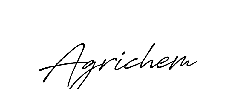 if you are searching for the best signature style for your name Agrichem. so please give up your signature search. here we have designed multiple signature styles  using Antro_Vectra_Bolder. Agrichem signature style 7 images and pictures png