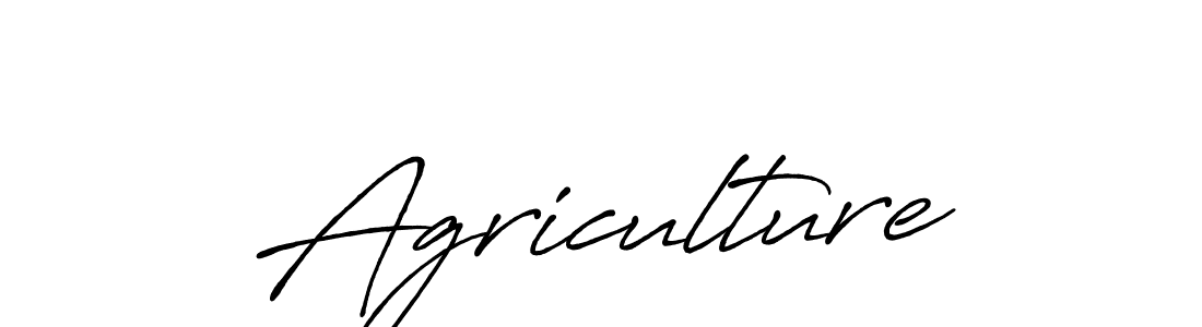How to make Agriculture signature? Antro_Vectra_Bolder is a professional autograph style. Create handwritten signature for Agriculture name. Agriculture signature style 7 images and pictures png