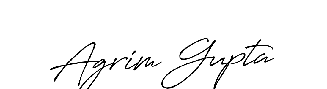 Make a beautiful signature design for name Agrim Gupta. Use this online signature maker to create a handwritten signature for free. Agrim Gupta signature style 7 images and pictures png