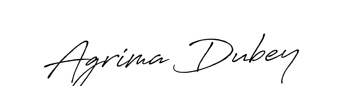 It looks lik you need a new signature style for name Agrima Dubey. Design unique handwritten (Antro_Vectra_Bolder) signature with our free signature maker in just a few clicks. Agrima Dubey signature style 7 images and pictures png