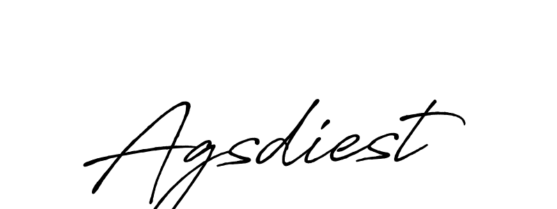 Create a beautiful signature design for name Agsdiest. With this signature (Antro_Vectra_Bolder) fonts, you can make a handwritten signature for free. Agsdiest signature style 7 images and pictures png