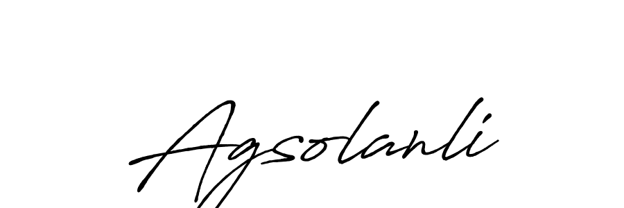 How to Draw Agsolanli signature style? Antro_Vectra_Bolder is a latest design signature styles for name Agsolanli. Agsolanli signature style 7 images and pictures png