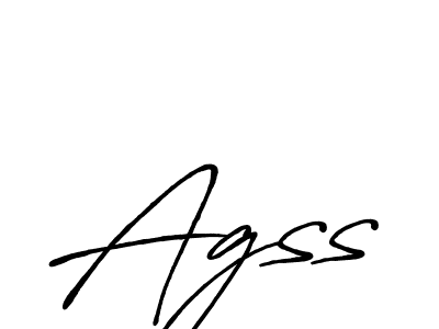 It looks lik you need a new signature style for name Agss. Design unique handwritten (Antro_Vectra_Bolder) signature with our free signature maker in just a few clicks. Agss signature style 7 images and pictures png