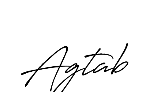 Design your own signature with our free online signature maker. With this signature software, you can create a handwritten (Antro_Vectra_Bolder) signature for name Agtab. Agtab signature style 7 images and pictures png
