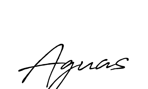 Aguas stylish signature style. Best Handwritten Sign (Antro_Vectra_Bolder) for my name. Handwritten Signature Collection Ideas for my name Aguas. Aguas signature style 7 images and pictures png