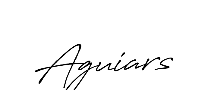 Also You can easily find your signature by using the search form. We will create Aguiars name handwritten signature images for you free of cost using Antro_Vectra_Bolder sign style. Aguiars signature style 7 images and pictures png
