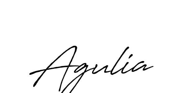 Make a beautiful signature design for name Agulia. With this signature (Antro_Vectra_Bolder) style, you can create a handwritten signature for free. Agulia signature style 7 images and pictures png