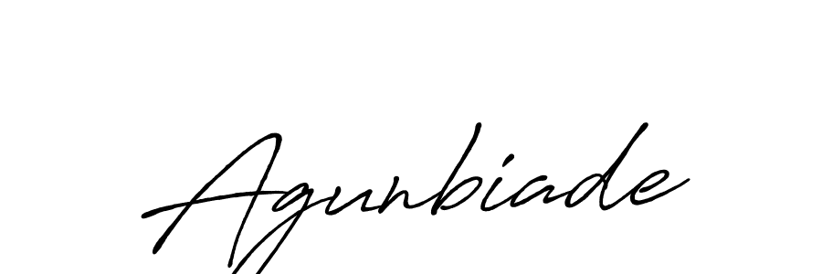 Here are the top 10 professional signature styles for the name Agunbiade. These are the best autograph styles you can use for your name. Agunbiade signature style 7 images and pictures png