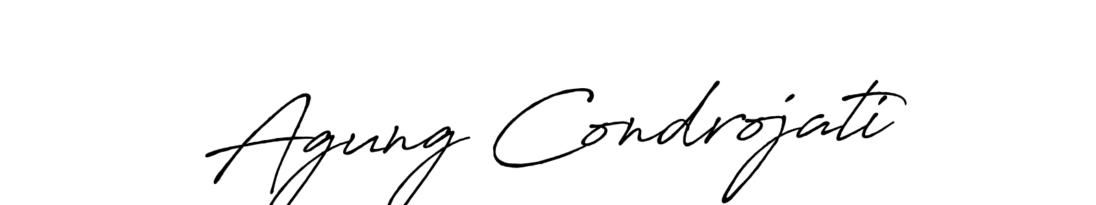 Make a beautiful signature design for name Agung Condrojati. Use this online signature maker to create a handwritten signature for free. Agung Condrojati signature style 7 images and pictures png