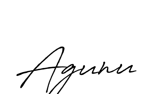 How to make Agunu name signature. Use Antro_Vectra_Bolder style for creating short signs online. This is the latest handwritten sign. Agunu signature style 7 images and pictures png