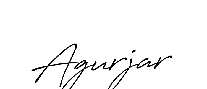 It looks lik you need a new signature style for name Agurjar. Design unique handwritten (Antro_Vectra_Bolder) signature with our free signature maker in just a few clicks. Agurjar signature style 7 images and pictures png