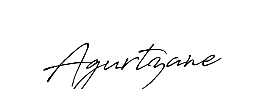 Design your own signature with our free online signature maker. With this signature software, you can create a handwritten (Antro_Vectra_Bolder) signature for name Agurtzane. Agurtzane signature style 7 images and pictures png