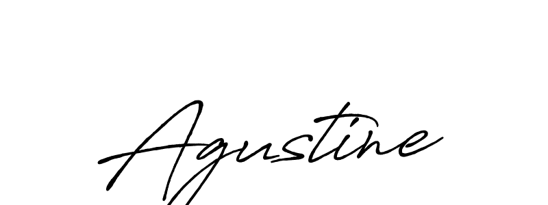 You should practise on your own different ways (Antro_Vectra_Bolder) to write your name (Agustine) in signature. don't let someone else do it for you. Agustine signature style 7 images and pictures png