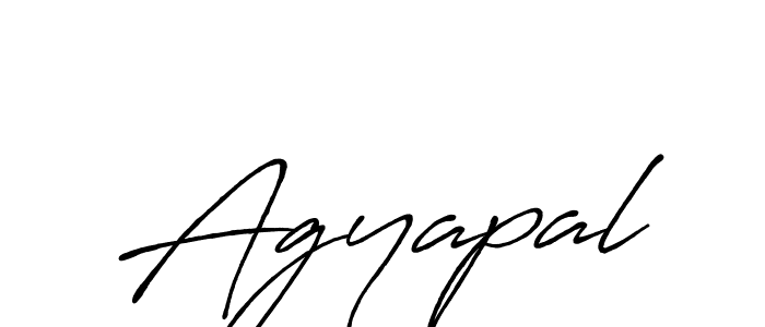 How to make Agyapal name signature. Use Antro_Vectra_Bolder style for creating short signs online. This is the latest handwritten sign. Agyapal signature style 7 images and pictures png