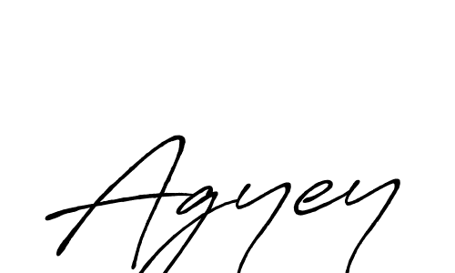 How to make Agyey signature? Antro_Vectra_Bolder is a professional autograph style. Create handwritten signature for Agyey name. Agyey signature style 7 images and pictures png