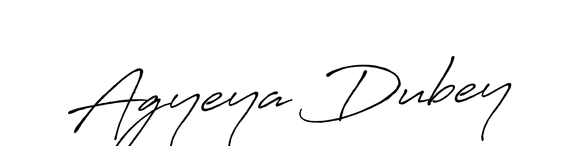 How to make Agyeya Dubey signature? Antro_Vectra_Bolder is a professional autograph style. Create handwritten signature for Agyeya Dubey name. Agyeya Dubey signature style 7 images and pictures png