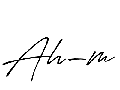 How to Draw Ah-m signature style? Antro_Vectra_Bolder is a latest design signature styles for name Ah-m. Ah-m signature style 7 images and pictures png