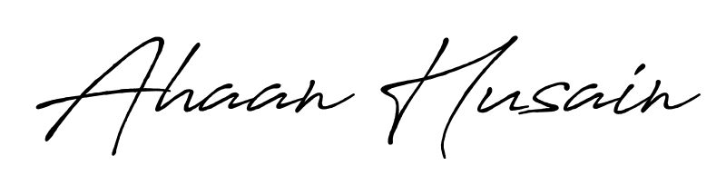 Best and Professional Signature Style for Ahaan Husain. Antro_Vectra_Bolder Best Signature Style Collection. Ahaan Husain signature style 7 images and pictures png