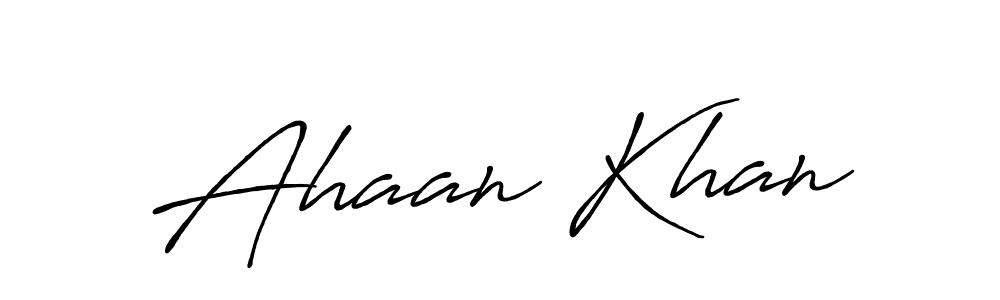 You can use this online signature creator to create a handwritten signature for the name Ahaan Khan. This is the best online autograph maker. Ahaan Khan signature style 7 images and pictures png
