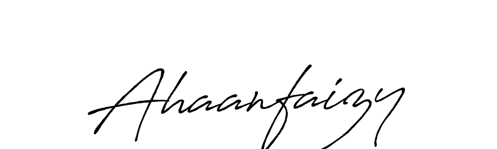 if you are searching for the best signature style for your name Ahaanfaizy. so please give up your signature search. here we have designed multiple signature styles  using Antro_Vectra_Bolder. Ahaanfaizy signature style 7 images and pictures png