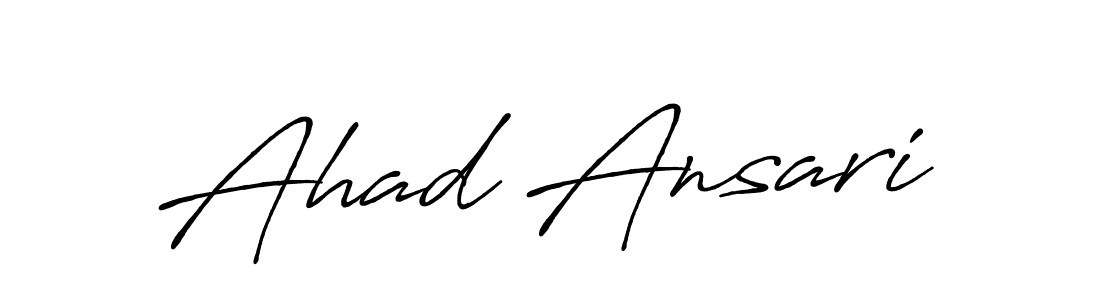 Once you've used our free online signature maker to create your best signature Antro_Vectra_Bolder style, it's time to enjoy all of the benefits that Ahad Ansari name signing documents. Ahad Ansari signature style 7 images and pictures png