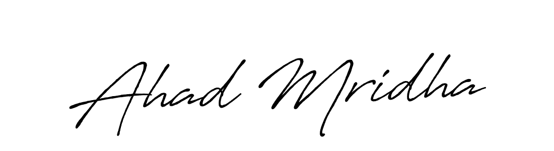 You can use this online signature creator to create a handwritten signature for the name Ahad Mridha. This is the best online autograph maker. Ahad Mridha signature style 7 images and pictures png