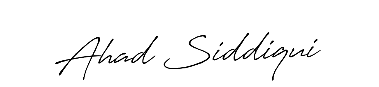 Also You can easily find your signature by using the search form. We will create Ahad Siddiqui name handwritten signature images for you free of cost using Antro_Vectra_Bolder sign style. Ahad Siddiqui signature style 7 images and pictures png