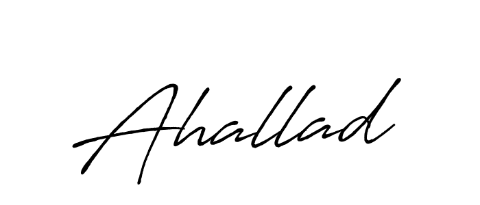 Antro_Vectra_Bolder is a professional signature style that is perfect for those who want to add a touch of class to their signature. It is also a great choice for those who want to make their signature more unique. Get Ahallad name to fancy signature for free. Ahallad signature style 7 images and pictures png