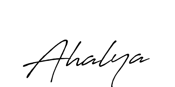How to make Ahalya signature? Antro_Vectra_Bolder is a professional autograph style. Create handwritten signature for Ahalya name. Ahalya signature style 7 images and pictures png