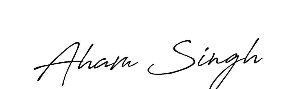 See photos of Aham Singh official signature by Spectra . Check more albums & portfolios. Read reviews & check more about Antro_Vectra_Bolder font. Aham Singh signature style 7 images and pictures png