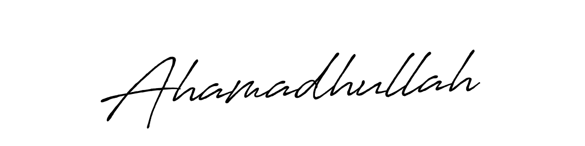 You should practise on your own different ways (Antro_Vectra_Bolder) to write your name (Ahamadhullah) in signature. don't let someone else do it for you. Ahamadhullah signature style 7 images and pictures png