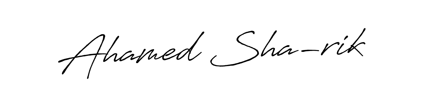 Once you've used our free online signature maker to create your best signature Antro_Vectra_Bolder style, it's time to enjoy all of the benefits that Ahamed Sha-rik name signing documents. Ahamed Sha-rik signature style 7 images and pictures png