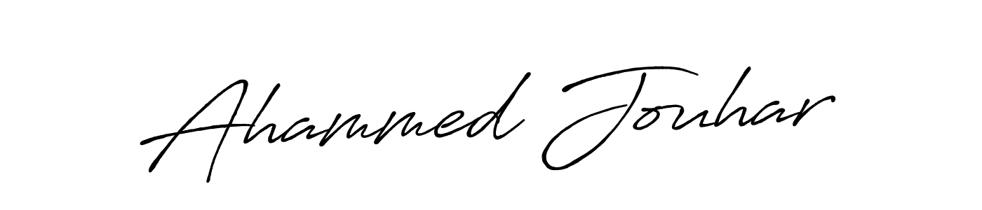 How to Draw Ahammed Jouhar signature style? Antro_Vectra_Bolder is a latest design signature styles for name Ahammed Jouhar. Ahammed Jouhar signature style 7 images and pictures png