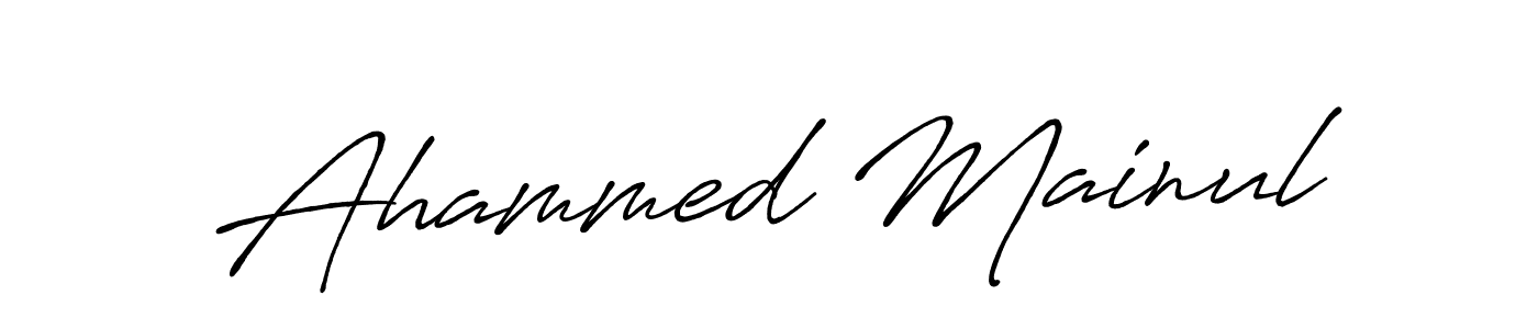 Best and Professional Signature Style for Ahammed Mainul. Antro_Vectra_Bolder Best Signature Style Collection. Ahammed Mainul signature style 7 images and pictures png
