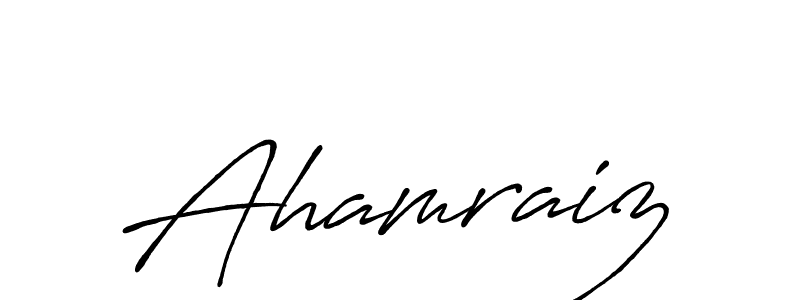 This is the best signature style for the Ahamraiz name. Also you like these signature font (Antro_Vectra_Bolder). Mix name signature. Ahamraiz signature style 7 images and pictures png