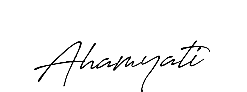 It looks lik you need a new signature style for name Ahamyati. Design unique handwritten (Antro_Vectra_Bolder) signature with our free signature maker in just a few clicks. Ahamyati signature style 7 images and pictures png