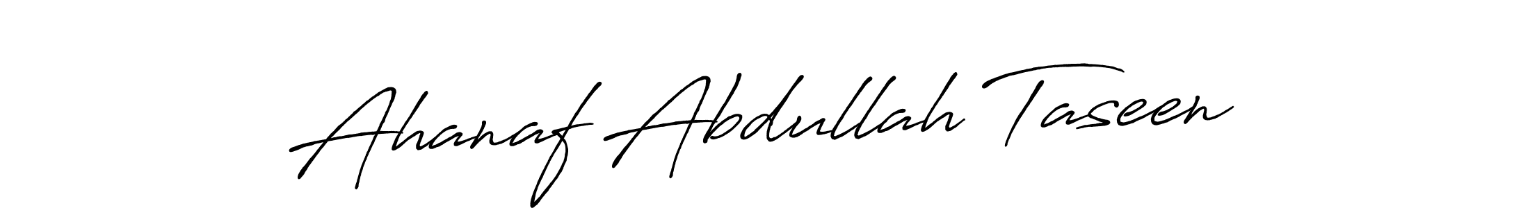 Also You can easily find your signature by using the search form. We will create Ahanaf Abdullah Taseen name handwritten signature images for you free of cost using Antro_Vectra_Bolder sign style. Ahanaf Abdullah Taseen signature style 7 images and pictures png