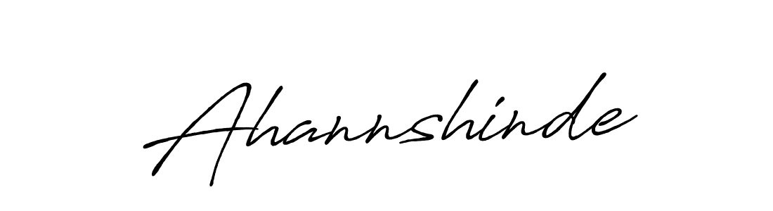 You should practise on your own different ways (Antro_Vectra_Bolder) to write your name (Ahannshinde) in signature. don't let someone else do it for you. Ahannshinde signature style 7 images and pictures png