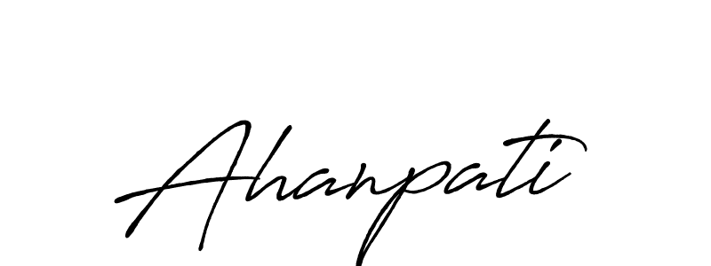 Similarly Antro_Vectra_Bolder is the best handwritten signature design. Signature creator online .You can use it as an online autograph creator for name Ahanpati. Ahanpati signature style 7 images and pictures png