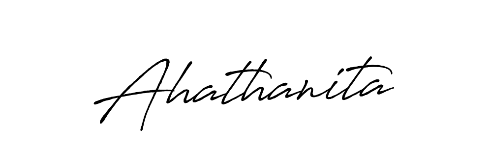 Also You can easily find your signature by using the search form. We will create Ahathanita name handwritten signature images for you free of cost using Antro_Vectra_Bolder sign style. Ahathanita signature style 7 images and pictures png