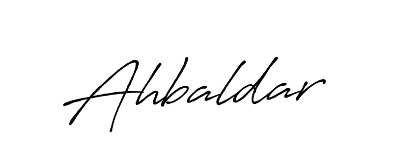 if you are searching for the best signature style for your name Ahbaldar. so please give up your signature search. here we have designed multiple signature styles  using Antro_Vectra_Bolder. Ahbaldar signature style 7 images and pictures png