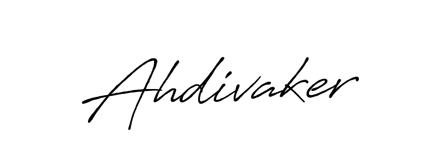 Once you've used our free online signature maker to create your best signature Antro_Vectra_Bolder style, it's time to enjoy all of the benefits that Ahdivaker name signing documents. Ahdivaker signature style 7 images and pictures png
