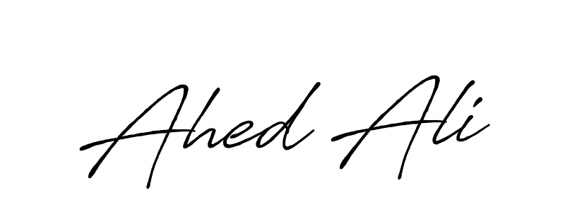 Similarly Antro_Vectra_Bolder is the best handwritten signature design. Signature creator online .You can use it as an online autograph creator for name Ahed Ali. Ahed Ali signature style 7 images and pictures png