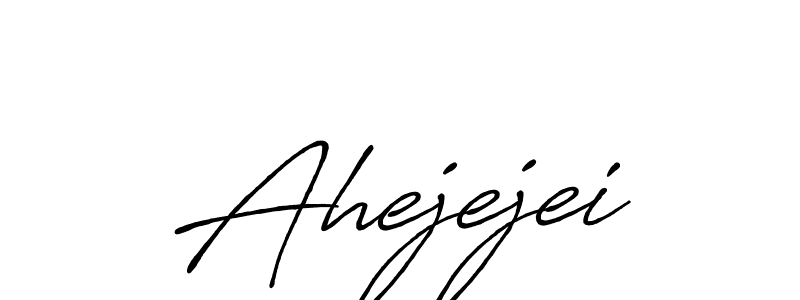 Ahejejei stylish signature style. Best Handwritten Sign (Antro_Vectra_Bolder) for my name. Handwritten Signature Collection Ideas for my name Ahejejei. Ahejejei signature style 7 images and pictures png