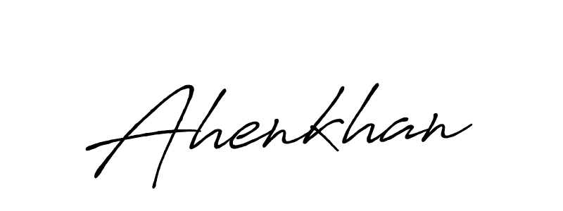 It looks lik you need a new signature style for name Ahenkhan. Design unique handwritten (Antro_Vectra_Bolder) signature with our free signature maker in just a few clicks. Ahenkhan signature style 7 images and pictures png