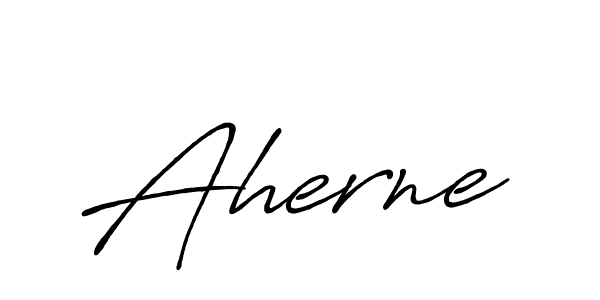 Make a short Aherne signature style. Manage your documents anywhere anytime using Antro_Vectra_Bolder. Create and add eSignatures, submit forms, share and send files easily. Aherne signature style 7 images and pictures png