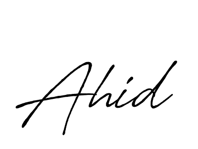 Best and Professional Signature Style for Ahid. Antro_Vectra_Bolder Best Signature Style Collection. Ahid signature style 7 images and pictures png